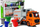 Set loje LeanToys DIY kamion plehrash, ndarje plehrash, me dritë edhe zë, portokalli gri