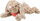 Lodër pelushi Trixie Rabbit, 47 cm, gri