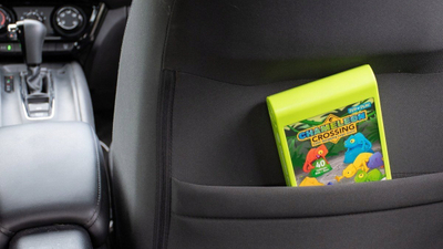 Lojë logjike ThinkFun Chameleon Crossing, 40 sfida, për udhëtim, jeshile