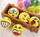 Lodër antistres Adar squishy, top shkumë 6cm, dizajn i përzier, shumëngjyrëshe