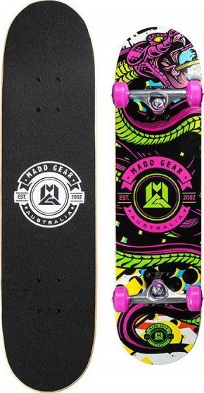 Skateboard Madd Gear Konda 31", komplet, i zi