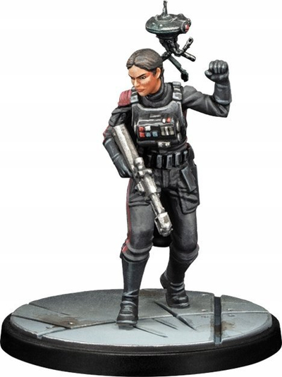 Lojë tavoline Star Wars Shatterpoint, zgjerim Today the Rebellion Dies Squad Pack, Iden Versio, miniatura të papikturuara