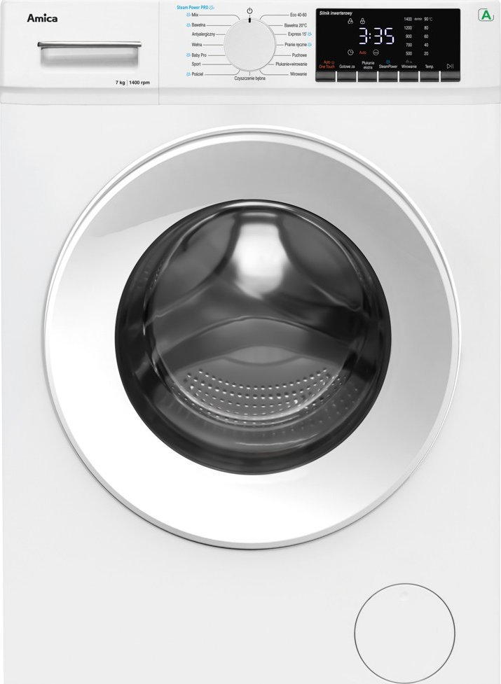 Lavatriçe Amica WA5S714ALiSH, 7kg, 1400rpm, e bardhë