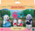 Set lodrash Sylvanian Families 5759 Seal Family, 4 figura, me aksesorë, shumëngjyrësh