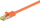 Kabëll rrjeti Goobay RJ45 CAT 6a, S/FTP, 15m, portokalli