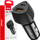 Karikues veture AMiO 04283, 38W, USB dhe USB Type C, i zi