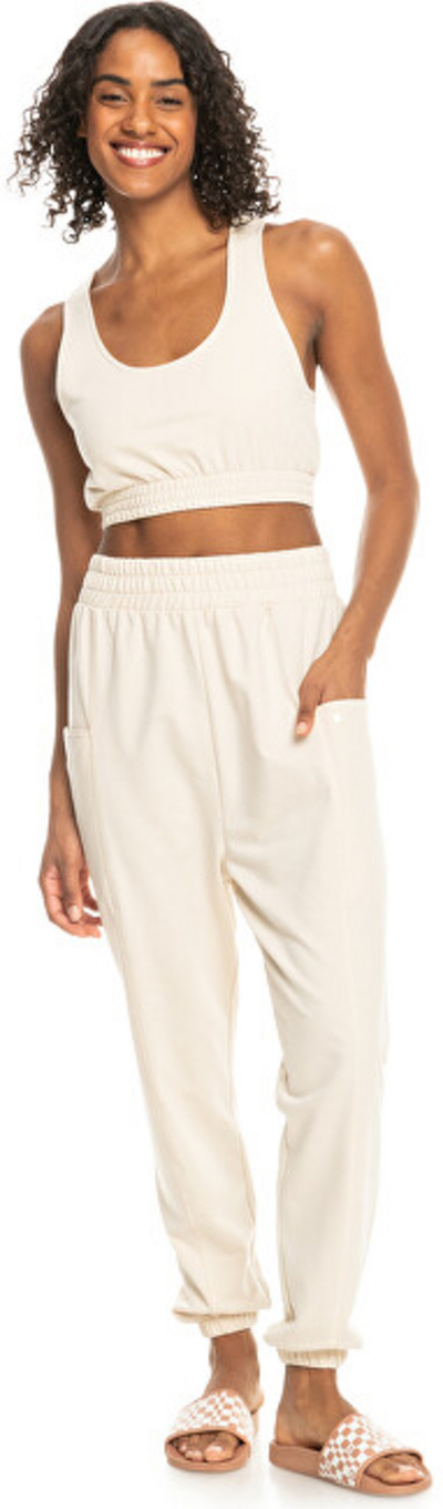 Tuta Roxy NEXT SET PANT, bezhë