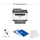 Мултифункционален печатач HP LaserJet Pro MFP M234sdw, A4, 600x600dpi, Wi-Fi, бел
