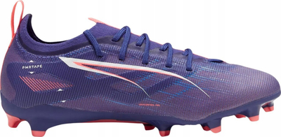Këpucë futbolli Puma Ultra 5 Pro FG AG Jr, kalamaj, vjollcë me portokalli