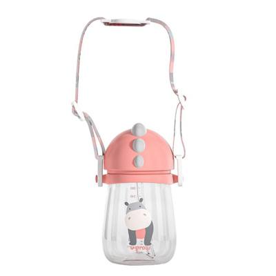 Set gotash 3 në 1 U-Grow, 260ml, për foshnje, rozë