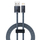 Kabllo USB Baseus Dynamic, USB A në Lightning, 1m, 2.4A, gri