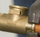 Nipël press fittings Thermador, për tub bakri 28mm, fije mashkullore 20x27
