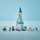 Lodër ndërtuese LEGO DUPLO Frozen Castle Party, set kështjellë, figura Anna dhe Elsa, shumëngjyrëshe
