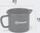 Tenxhere Petromax Warming Pot, çelik i emaluar, 1.4L, e zezë
