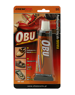Ngjitës poliuretani Chemistik OBU Super Stik, për këpucë dhe lëkurë, 60ml