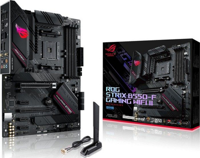 Plakë amë Asus ROG STRIX B550-F GAMING WIFI II, PCIe 4.0, WiFi 6E, 2.5Gb Ethernet, e zezë