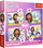 Puzzle për kalamaj Trefl 4in1 Gabby’s Dollhouse, set me 4 puzzle, shumëngjyrësh