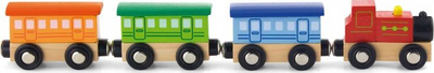 Set lodër treni Viga Classic