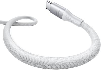 Kabllo USB C në USB C Joyroom Flash Series, 2m, 60W, e bardhë