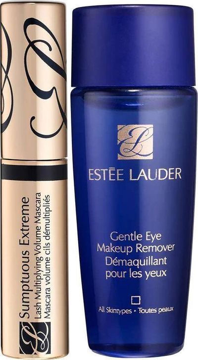 Set kozmetik Estee Lauder Gentle Eye Makeup Remover 30 ml, Sumptuous Extreme Mascara 2.8 ml
