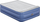 Dyshek ajri Bestway Airbed Tritech, dopjo 203x152x56cm, me pompë elektrike, blu gri