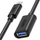 Adapter USB Unitek Y-C476BK, USB Type C në USB, OTG, i zi