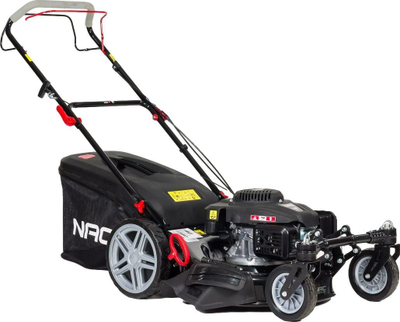 Kosë me benzinë NAC LS50-166L-JR2, vetëlëvizëse, gjerësi kositje 50 cm, e kuqe