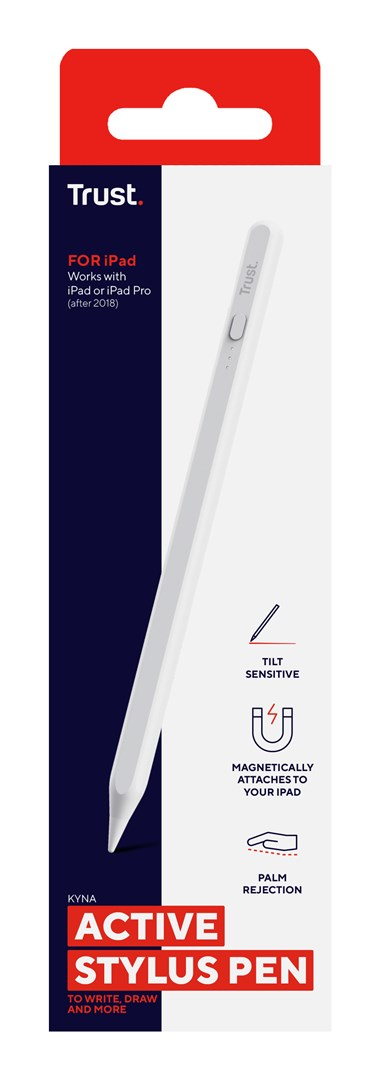 Laps digjital Trust Kyna Active Stylus, për tablet, i bardhë