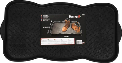 Tabaka për këpucë Home>it Shoe Tray, 75x37.5 cm, e zezë