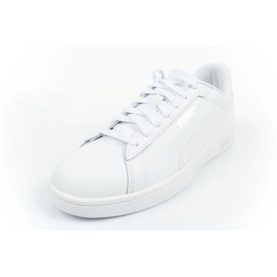 Atlete sportive Puma Smash 3.0 LW 39098719, lëkurë natyrale, SoftFoam, të bardha
