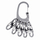 Држач за клучеви Nite Ize BigFoot KeyRack, 5x карабин MicroLock, не’рѓосувачки челик