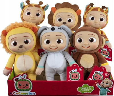 Lodër pelushi Cocomelon JJ Little Plush, 20 cm, multicolor