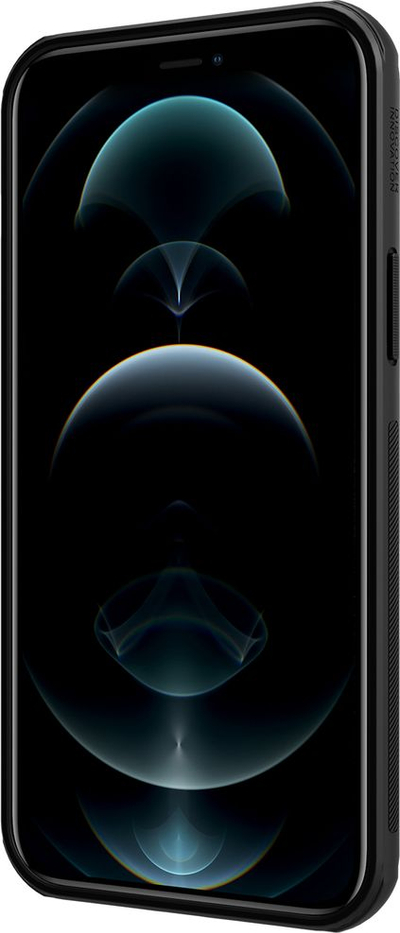 Mbrojtëse telefoni Nillkin Frosted Shield, për iPhone 13 Pro, polikarbonat, e zezë