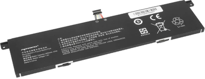 Bateri laptopi Movano për Xiaomi Mi Air 13.3 2018, 4850mAh, e zezë
