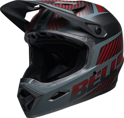 Helmeta full face Bell Transfer, S 53-55 cm, matte black, e zezë