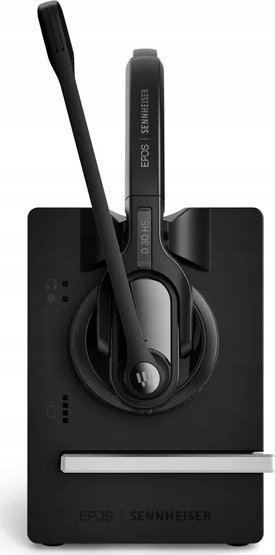 Kufje pa fije EPOS IMPACT D 30, DECT, me bazë për PC, të zeza
