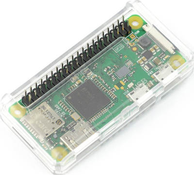 Kuti mbrojtëse Raspberry Pi Zero Clear Case, ABS, montim në mur, transparente