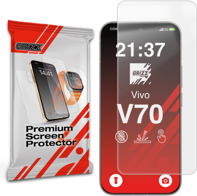 Folia mbrojtëse GrizzGlass PaperScreen për Vivo V70, matte, kundër reflekseve