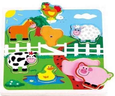 Puzzle Nuclear Nutrition Musical Sound Farm, 6 elemente