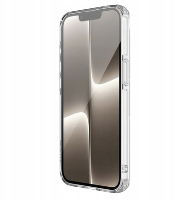 Маса за телефон Nillkin Nature Pro за iPhone 16e, мек TPU, заден дел PC, транспарентна