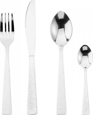 Set lugë pirunë thika Secret De Gourmet D'oro, çelik inox, 6 persona, dorezë e dekoruar