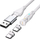 Kabllo USB 4smarts GravityCord, USB C, 1.8m, 100W, e bardhë