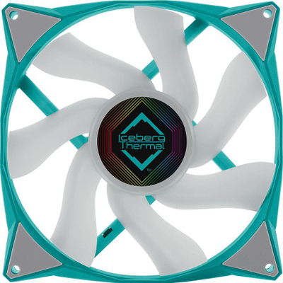 Ftohës Iceberg IceGALE ARGB, 140 mm, i gjelbër