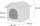 Shtëpi për kafshë Hobbydog R2 House Ekolen, material EKOLEN, e zezë