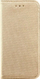 Këllëf libri Magneto për Samsung Galaxy A13 5G A04s, me magnet, me xhep karte, ngjyrë gold