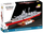Set ndërtimi COBI Historical Collection WWII Battleship Bismarck, model anije luftarake, shumëngjyrësh