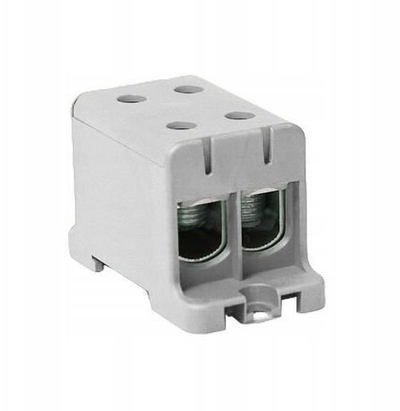 Конектор шински 2-полош Виеланд WLZ35/2x150/s 48.216, 35 150mm², сив