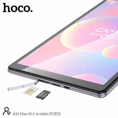 Tablet Hoco A10, 10.1", 256GB, gri metalik