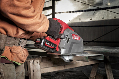 Sharrë rrethore Milwaukee M18 FUEL FMCS66-0X, pa kabllo, 66 mm, 1800 W, e kuqe gri