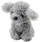 Lodër pelushi Pelda qen Mini Poodle, 20cm, gri